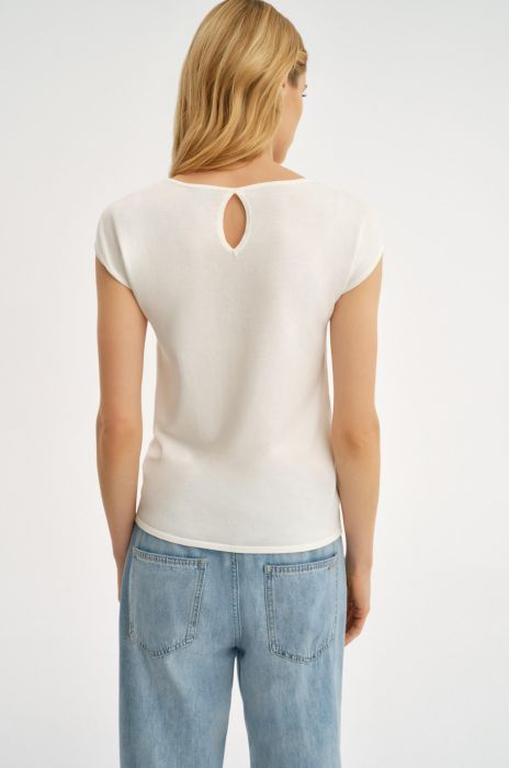 Bluzka z rozcięciem Solar Obraz 1