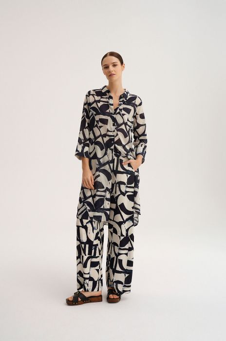 Bawełniana koszula Solar Obraz 4