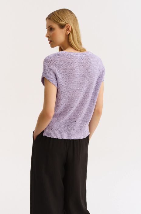 Dzianinowa bluzka Solar Obraz 1