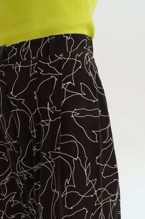 Wzorzyste spodnie Solar Obraz 4