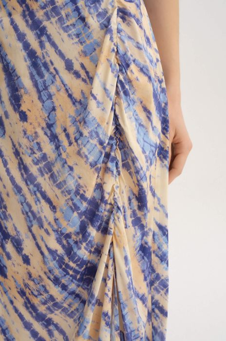 Wzorzysta sukienka z wiskozy Solar Obraz 1