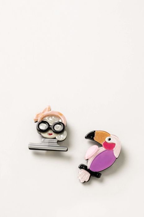 Broszka tukan Solar Obraz 2