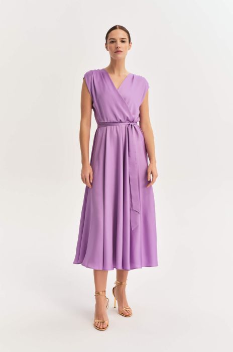 Sukienka z kopertowym dekoltem Solar Obraz 1