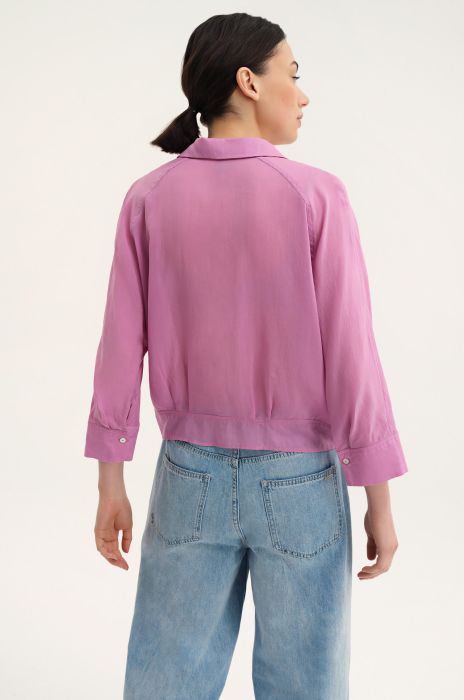 Wiązana koszula z lyocellu Solar Obraz 4