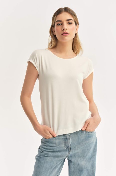 Wiskozowa bluzka Solar Obraz 2