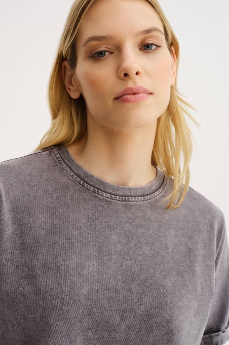 Bluza z efektem sprania Solar Obraz 2