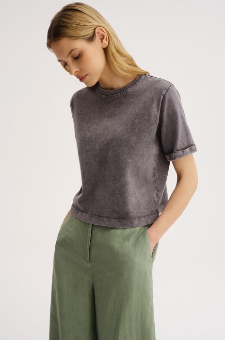 Bluza z efektem sprania Solar Obraz 3