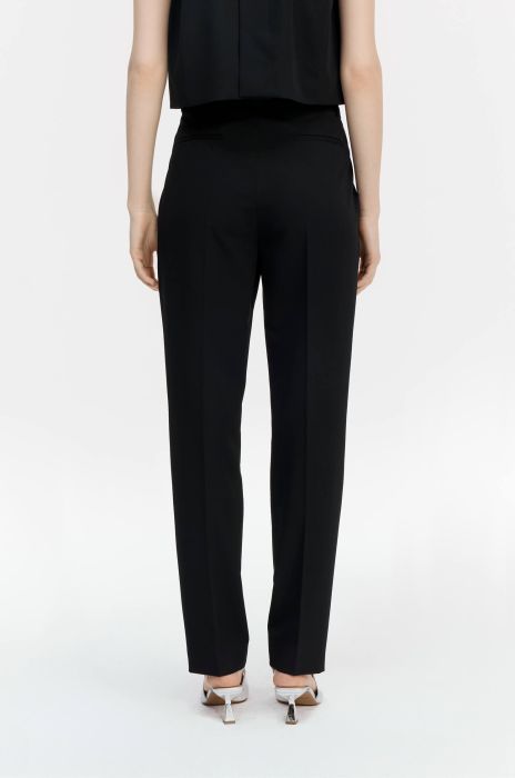 Spodnie garniturowe z kieszeniami Solar Obraz 4