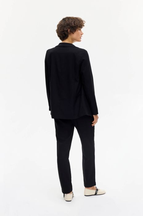 Czarna marynarka Solar Obraz 4