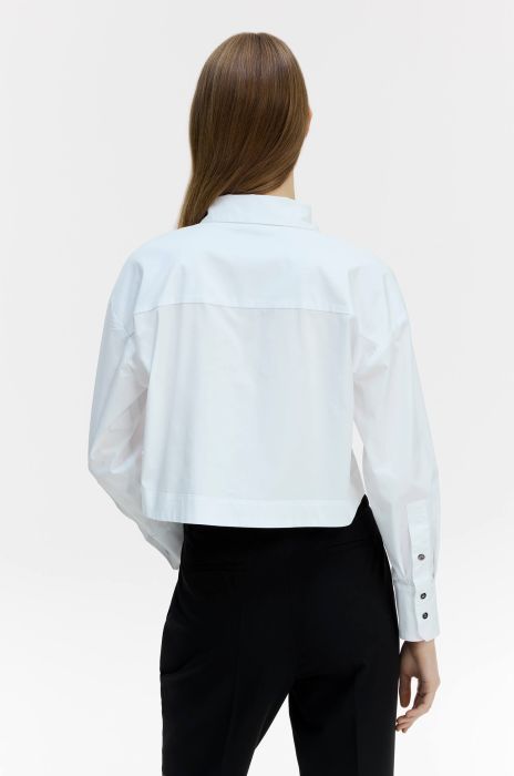 Biała koszula ze zdobieniem Solar Obraz 4