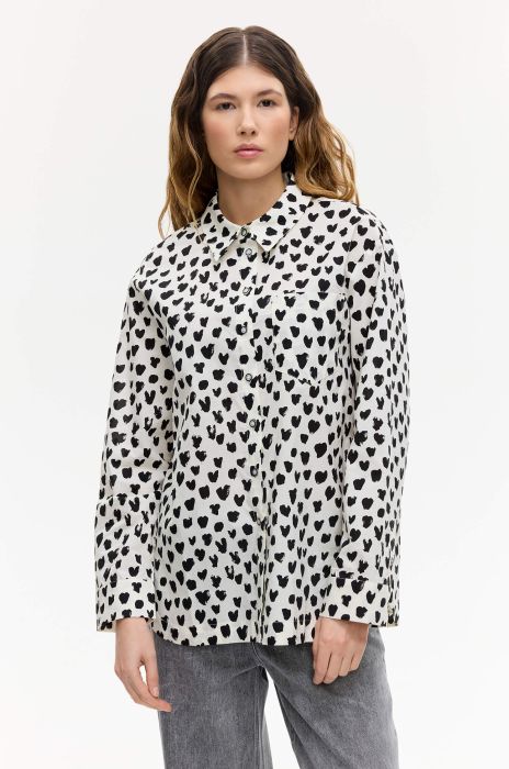 Bawełniana koszula z printem Solar Obraz 2