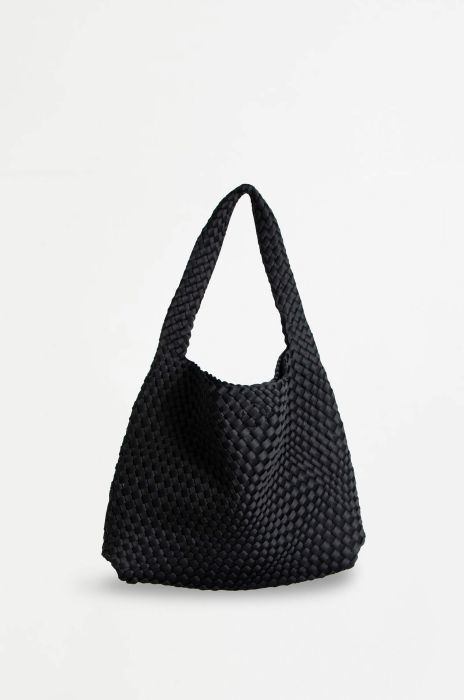 Czarna torba shopper Solar Obraz 2