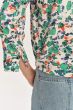 Wzorzysta bluzka z wiązaniem Solar Obraz 1