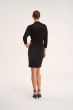 Dzianinowa sukienka o kopertowym kroju Solar Obraz 4