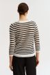 Ażurowa bluzka w paski Solar Obraz 2