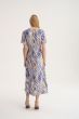 Wzorzysta sukienka z wiskozy Solar Obraz 2