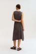 Asymetryczna sukienka z efektem sprania Solar Obraz 2