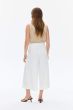 Spodnie ecru z wiskozą Solar Obraz 4