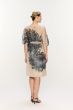 Sukienka z kwiatowym printem o pudełkowym kroju Solar Obraz 4