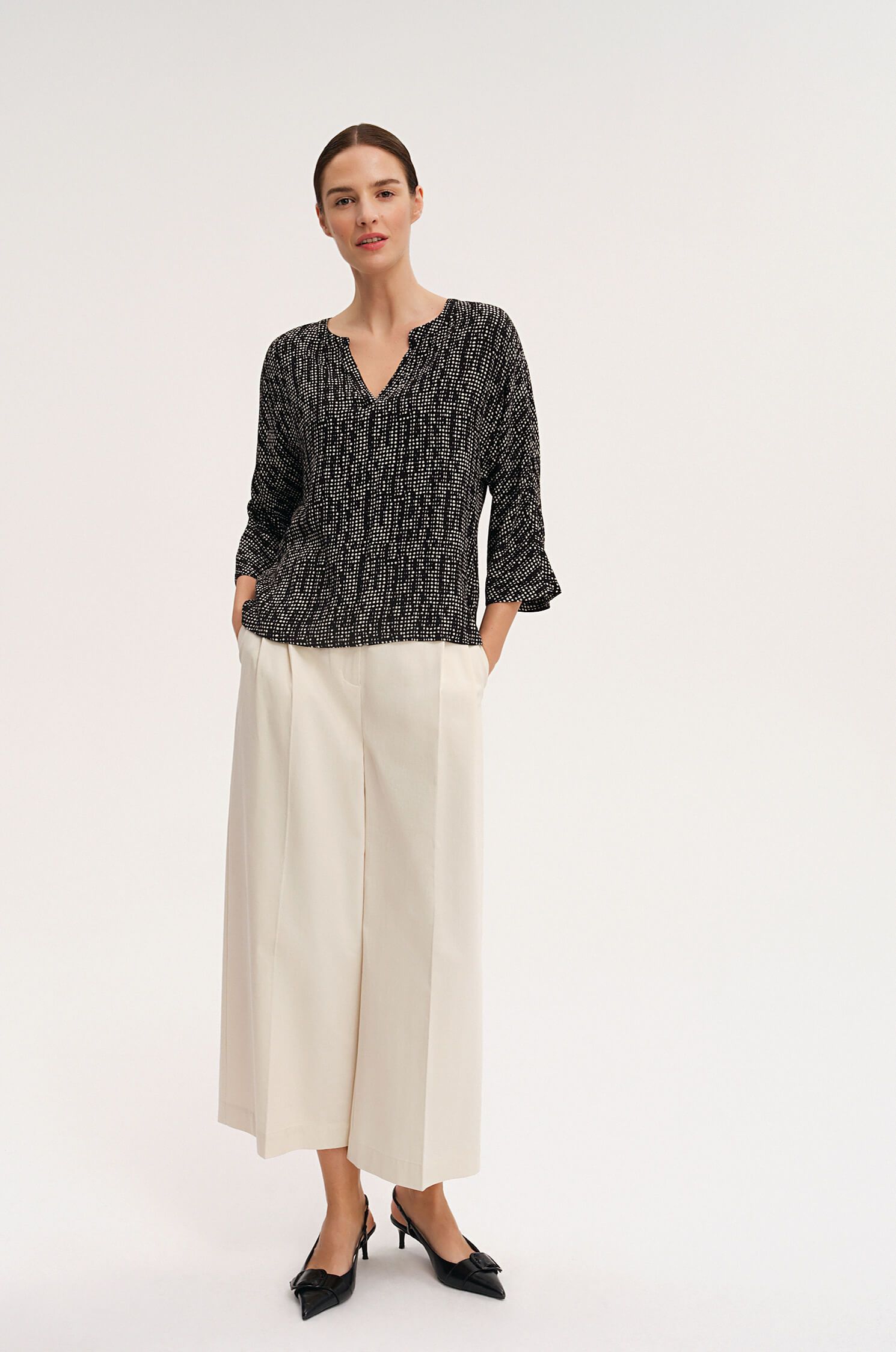 Bluzka z printem Solar Obraz 1