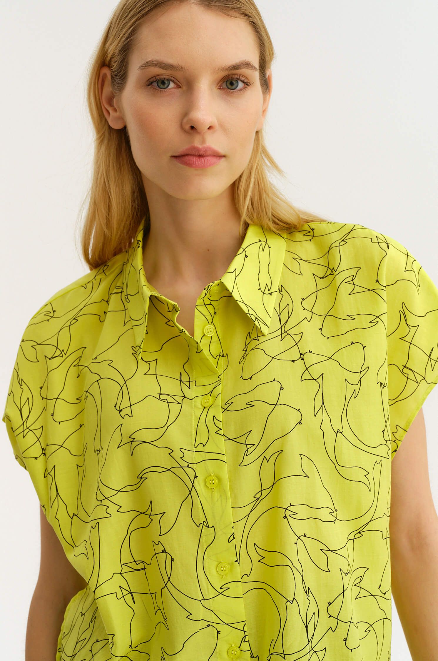 Wzorzysta koszula Solar Obraz 4