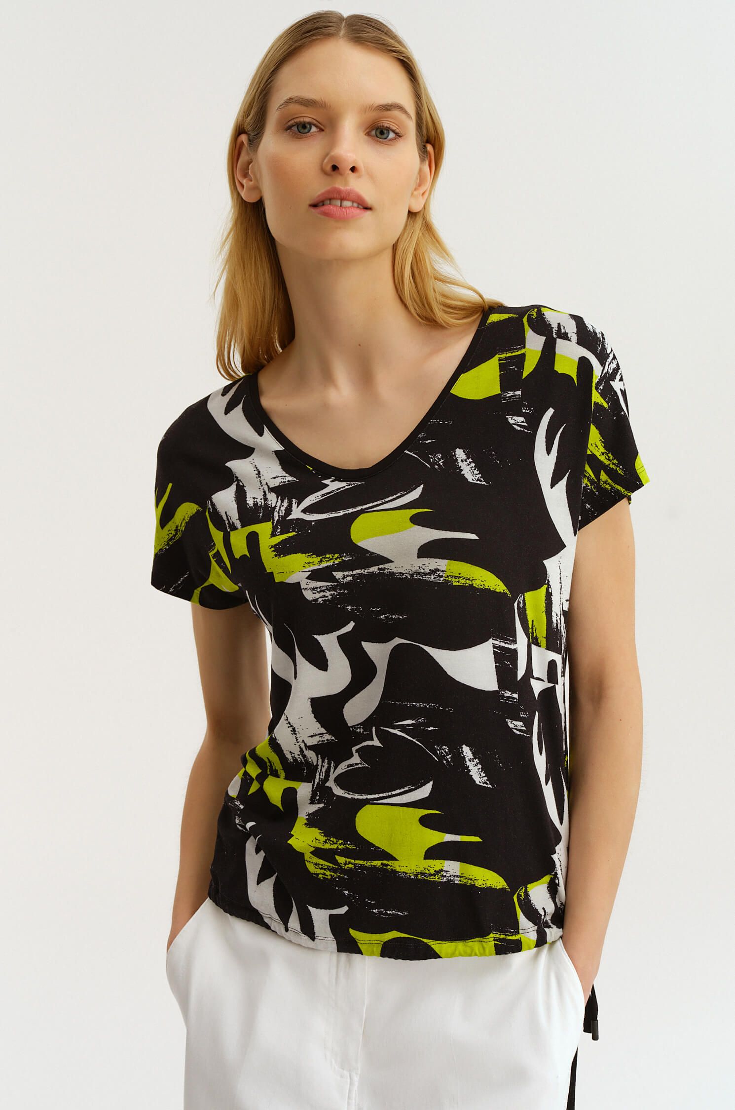 Wzorzysta bluzka Solar Obraz 3