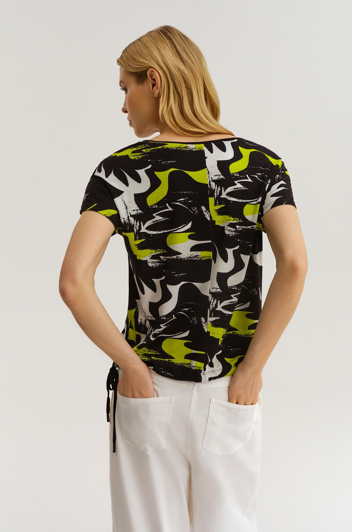 Wzorzysta bluzka Solar Obraz 1