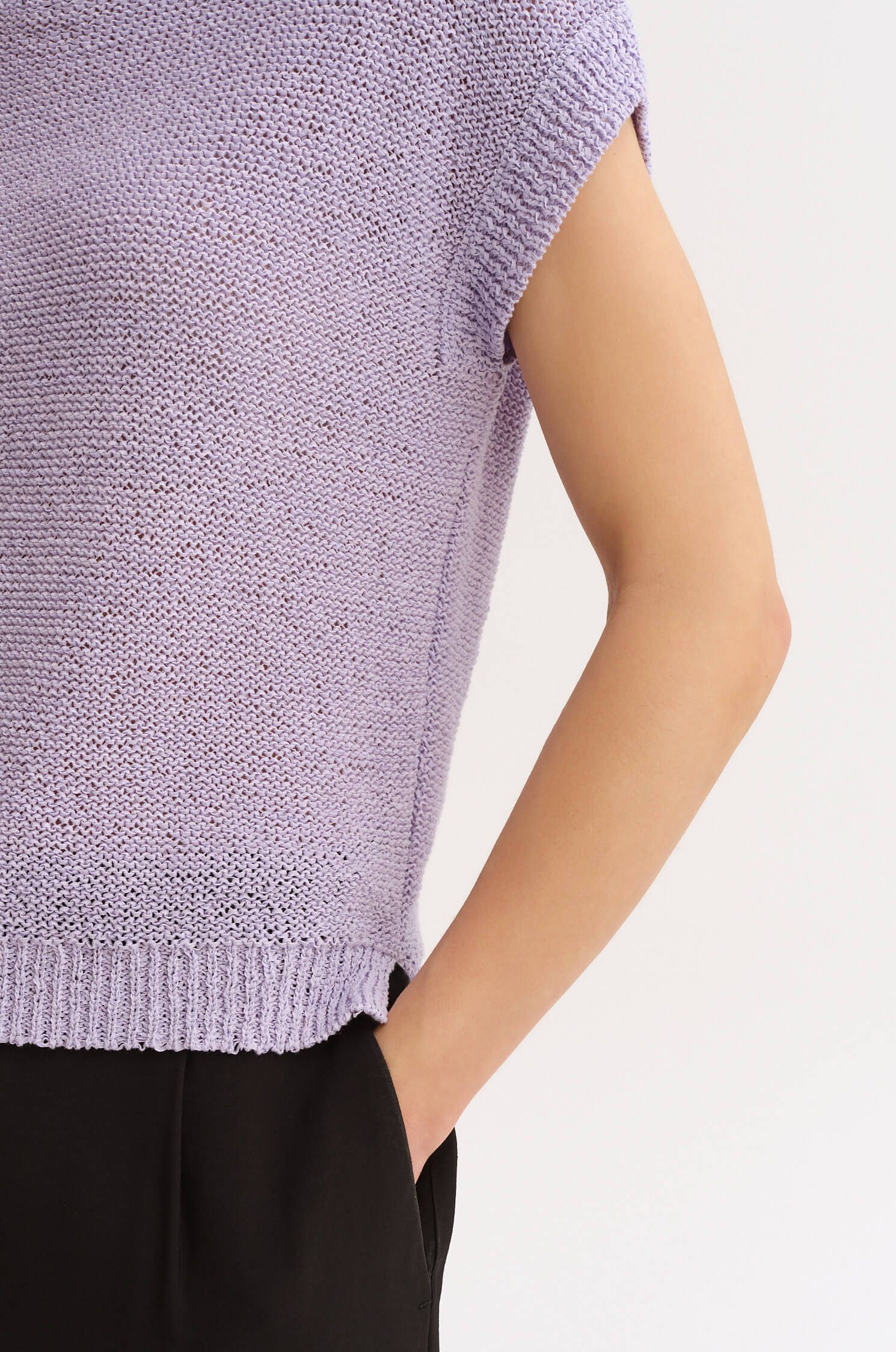 Dzianinowa bluzka Solar Obraz 3