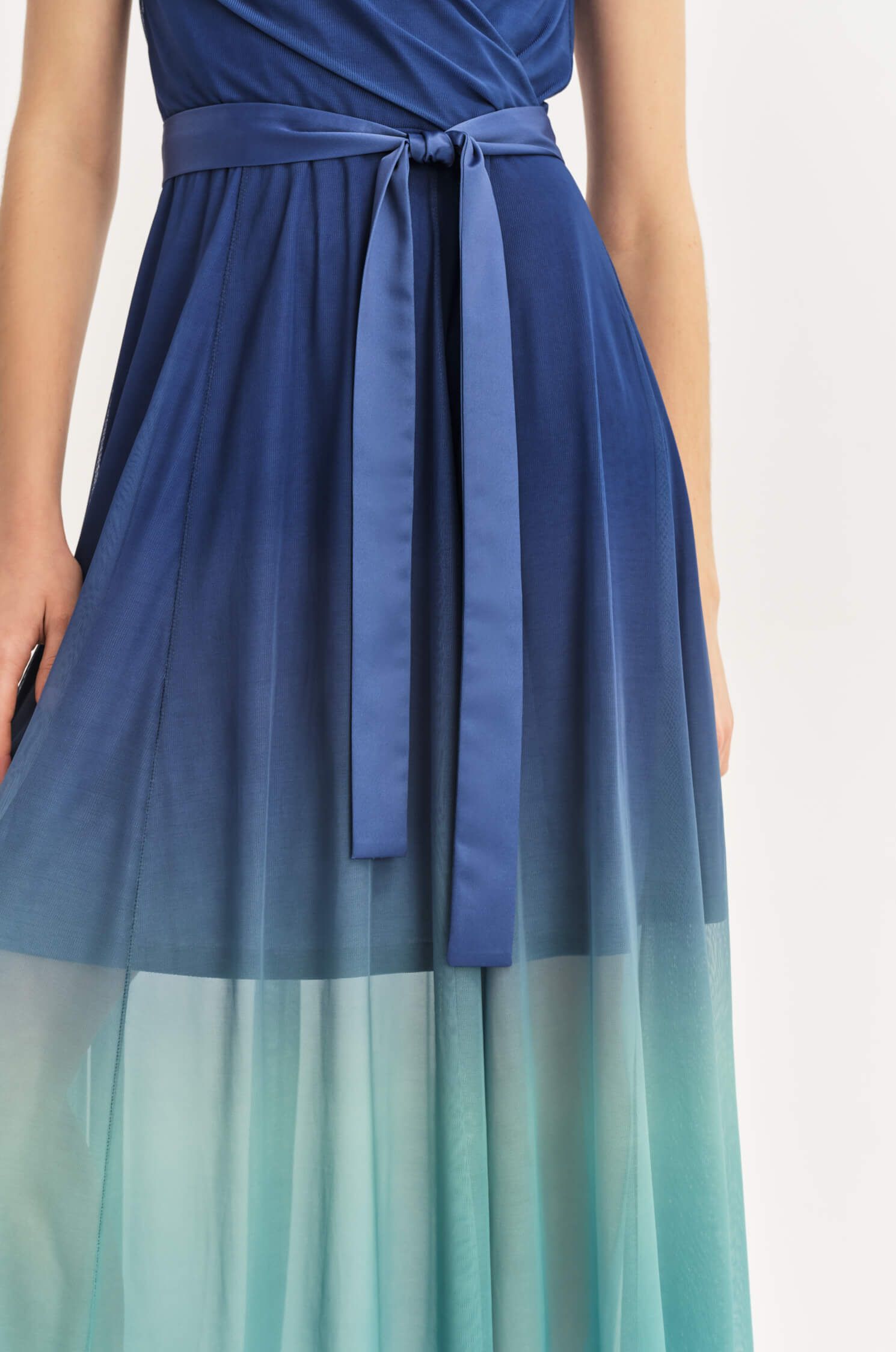 Sukienka midi z motywem tie dye Solar Obraz 4