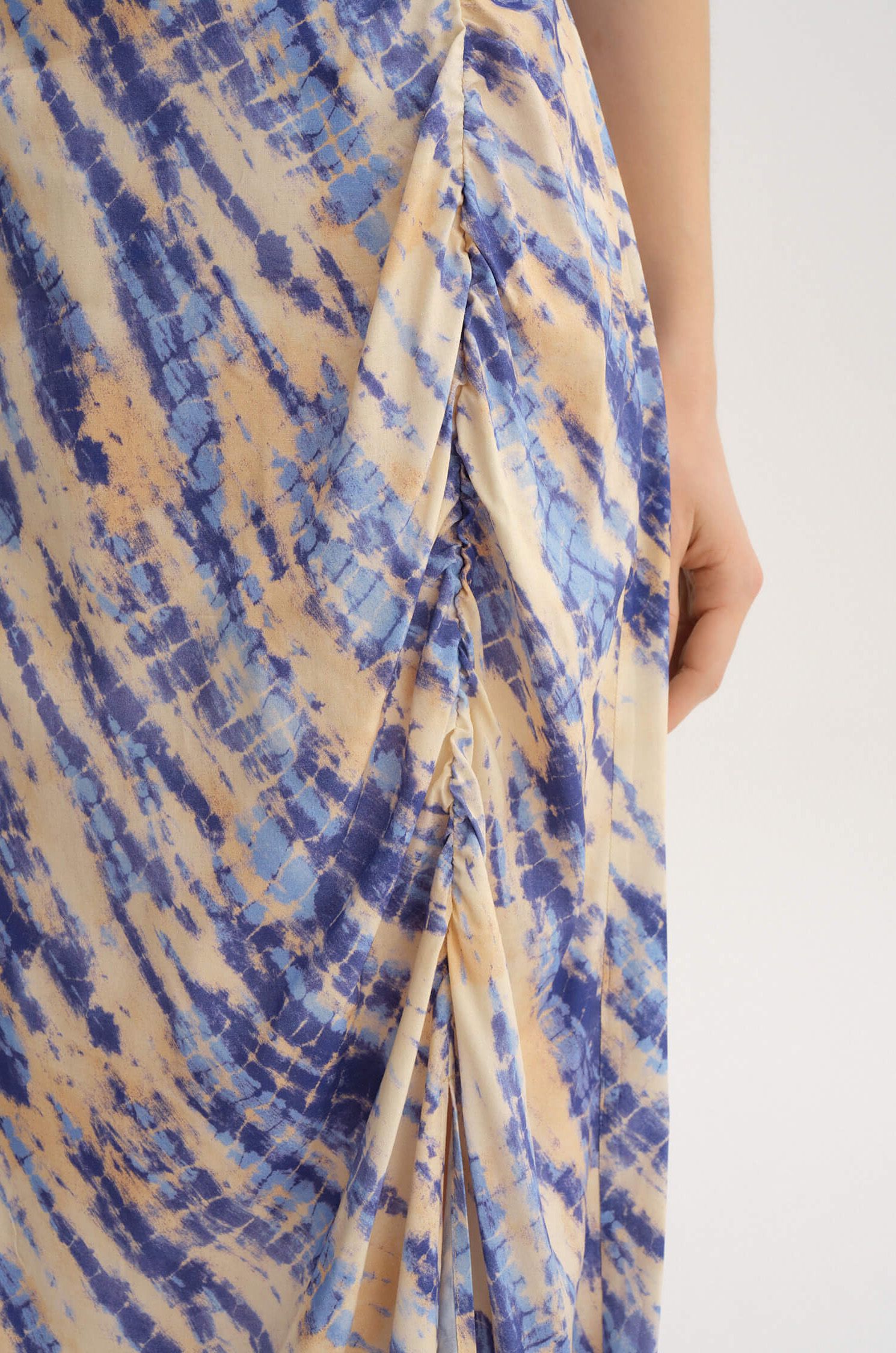 Wzorzysta sukienka z wiskozy Solar Obraz 1