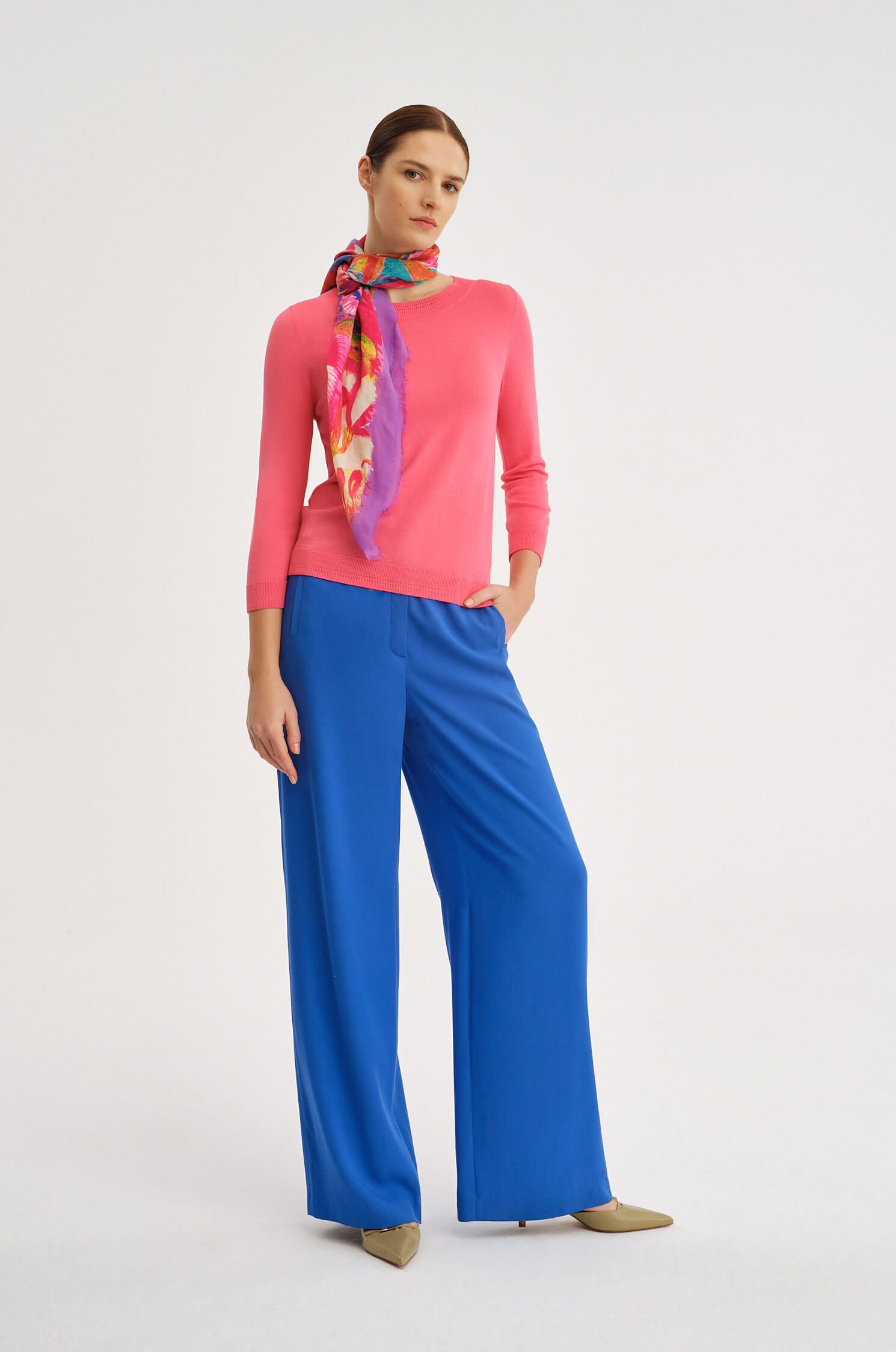 Dzianinowa bluzka Solar Obraz 1