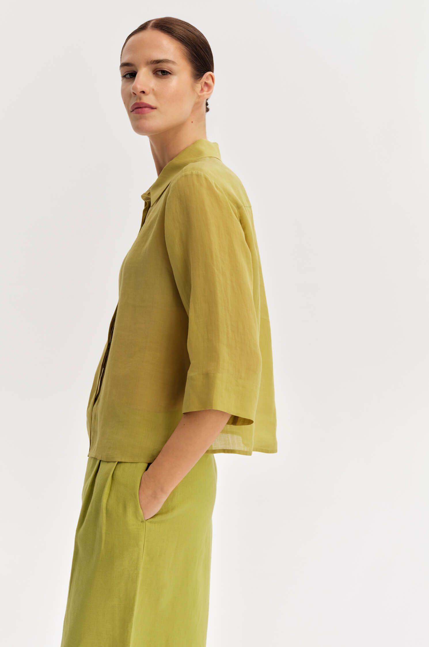 Koszula z ramii Solar Obraz 3