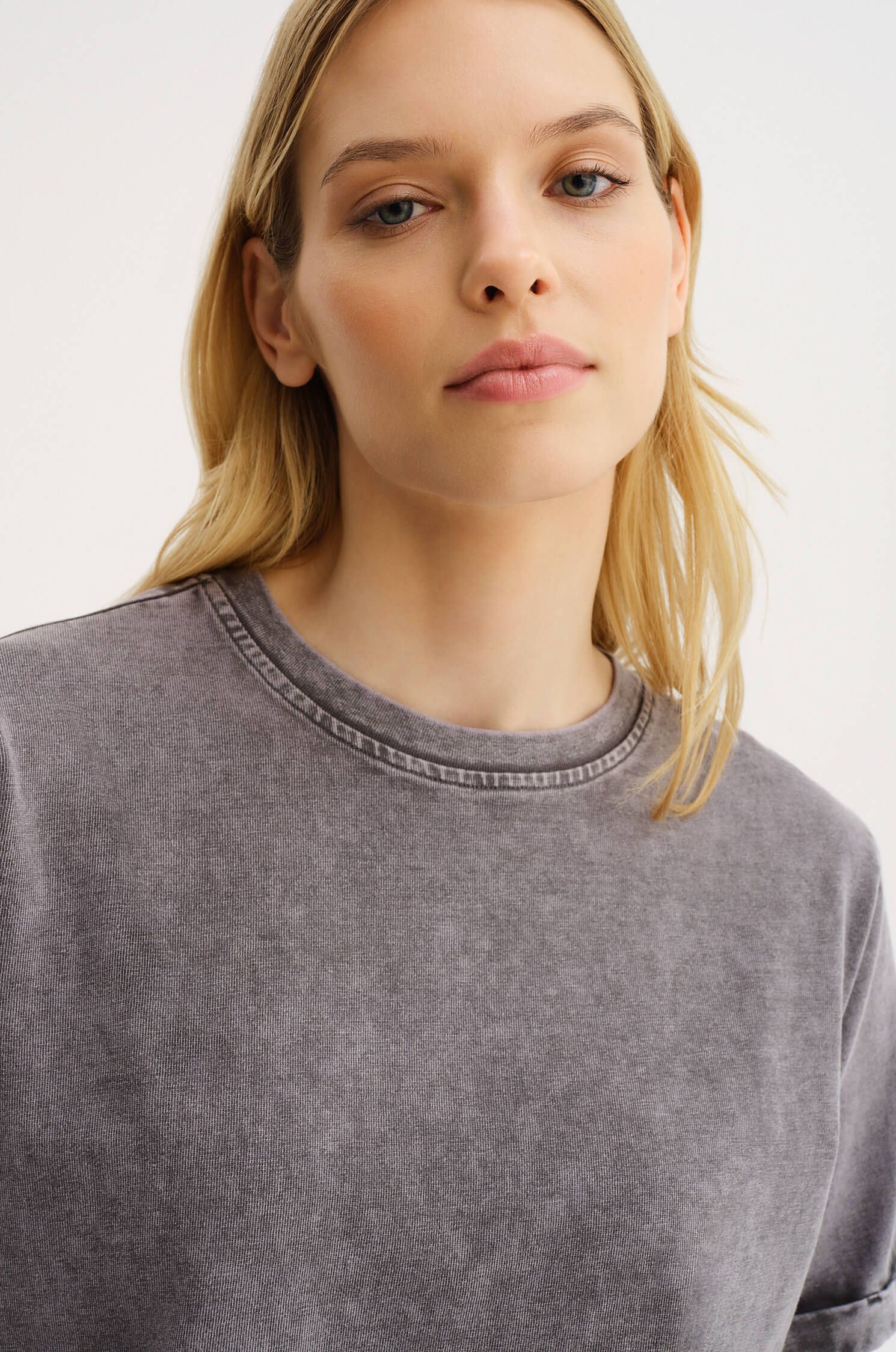 Bluza z efektem sprania Solar Obraz 2