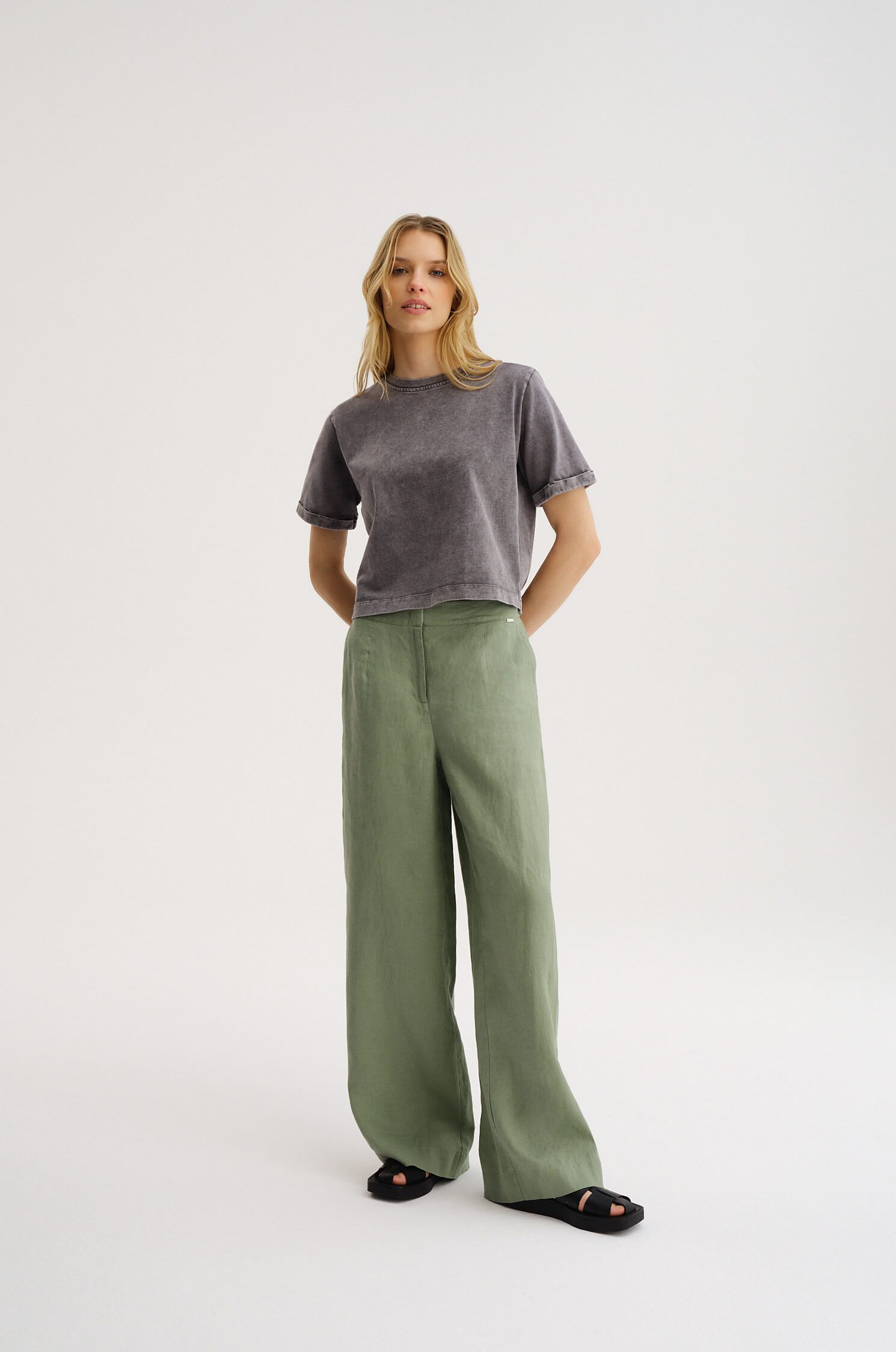 Bluza z efektem sprania Solar Obraz 1