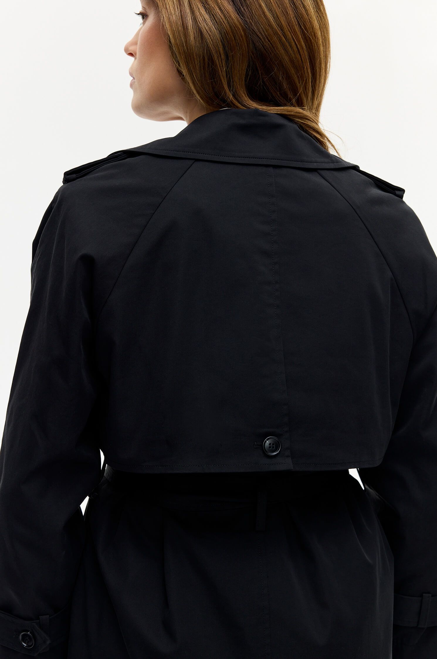 Dwurzędowy wiązany trencz Solar Obraz 6