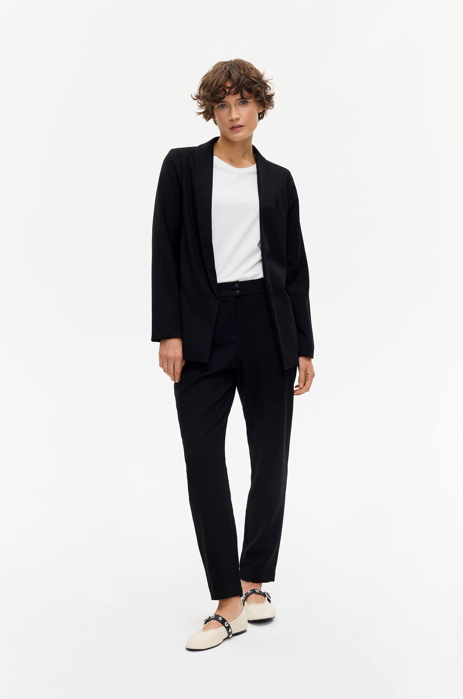 Czarna marynarka Solar Obraz 1