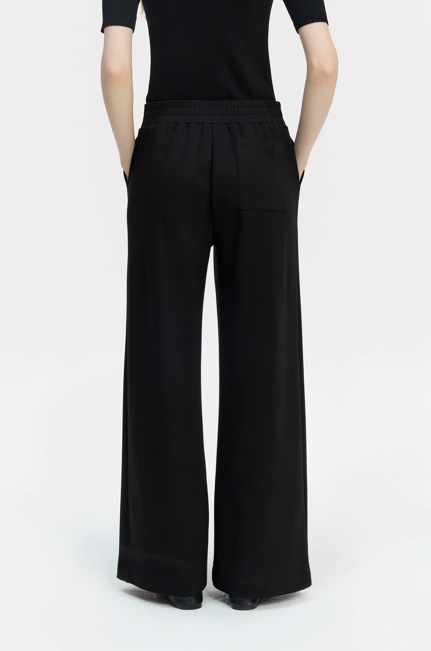 Spodnie wide leg Solar Obraz 4