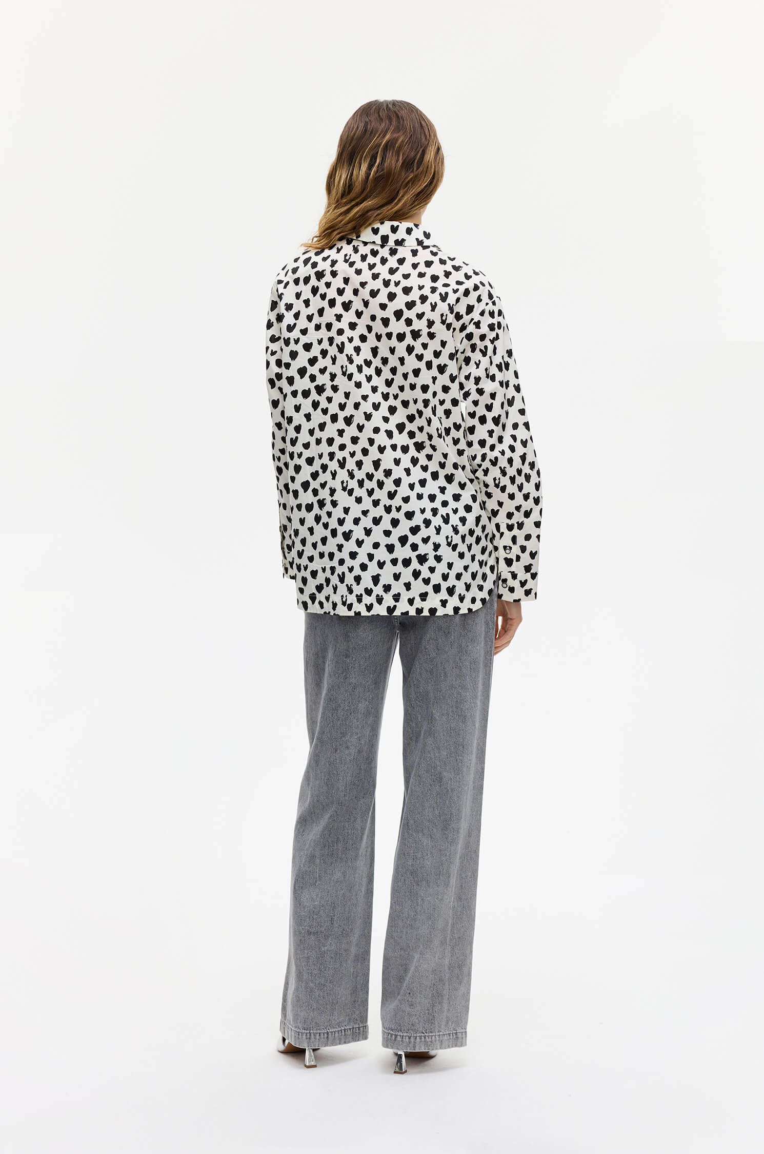 Bawełniana koszula z printem Solar Obraz 4