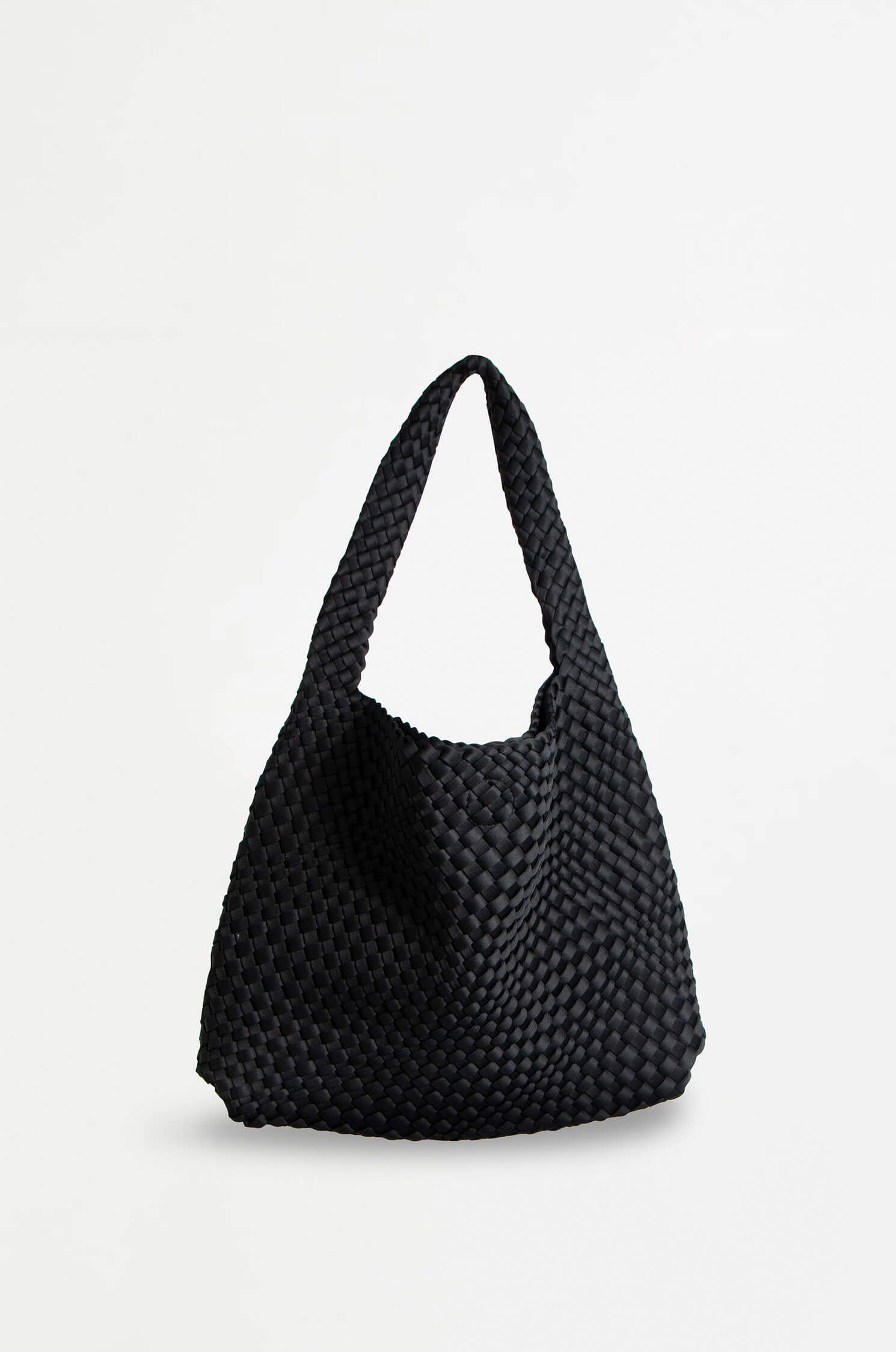 Czarna torba shopper Solar Obraz 2