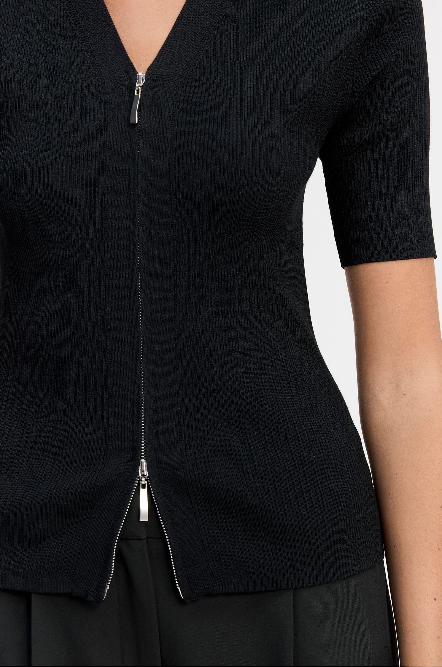 Bluzka z wiskozą Solar Obraz 3