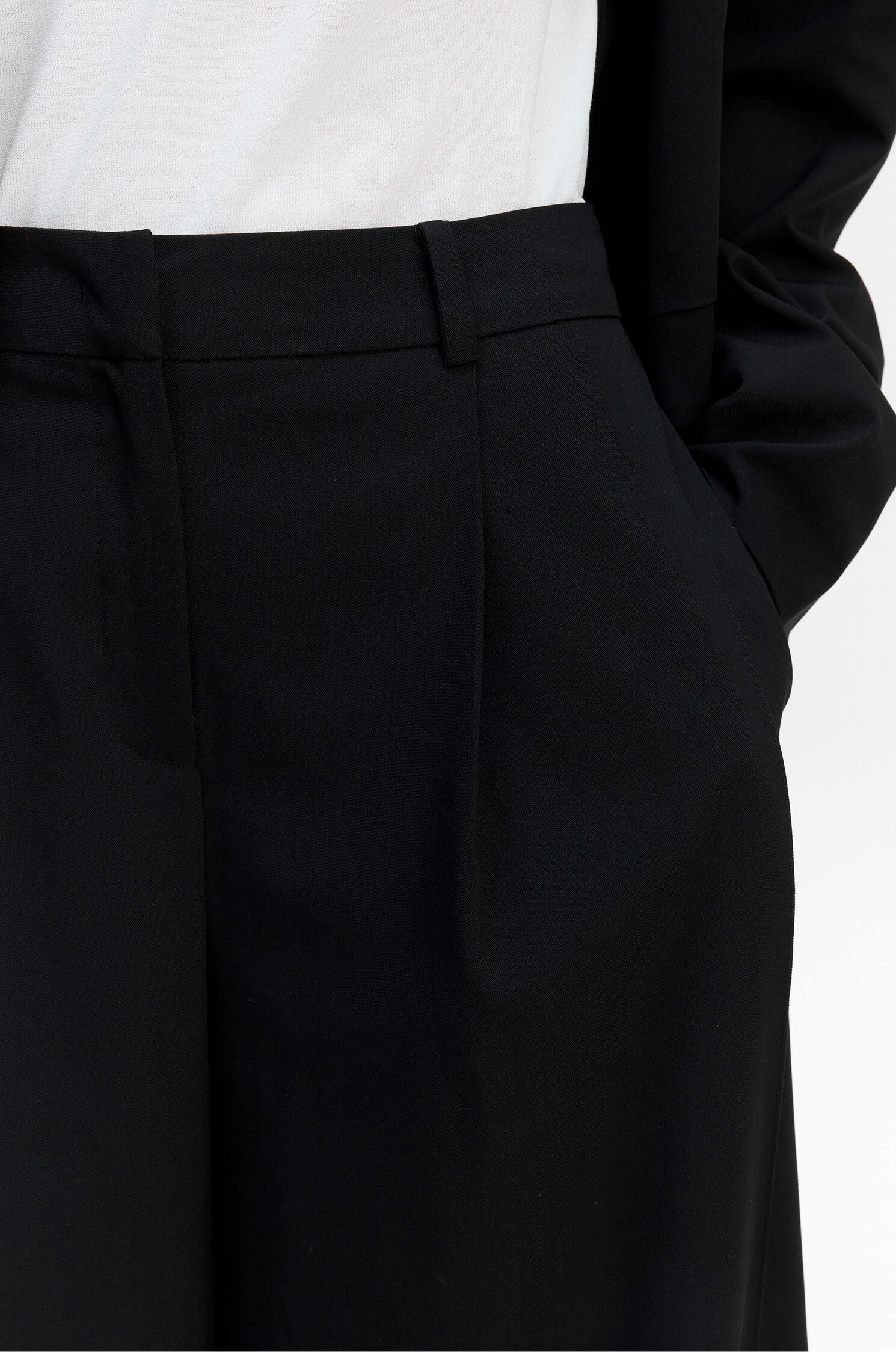 Spodnie z szeroką nogawką Solar Obraz 3